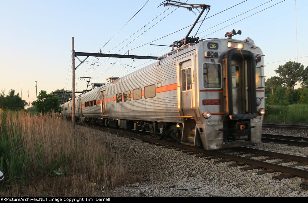 CSS 26 on train 104